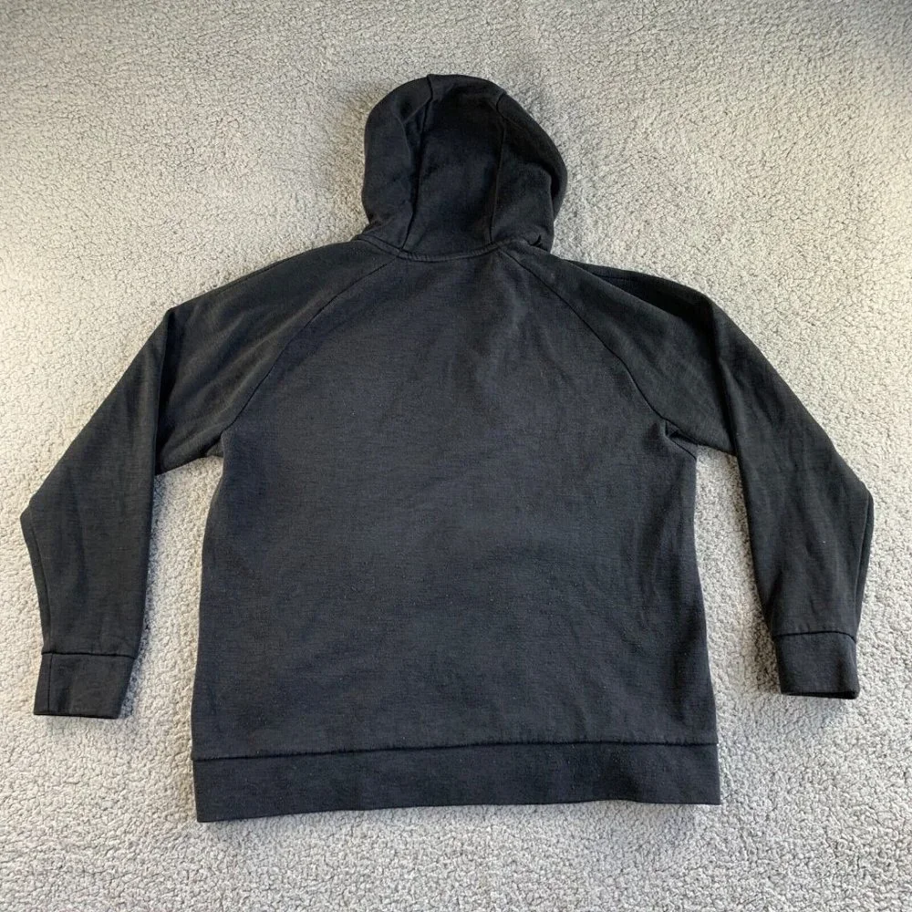 Nike Hoodie Sweatshirt Mens XL‎ Full Zip Jacket Swoosh Modern Black Athletic